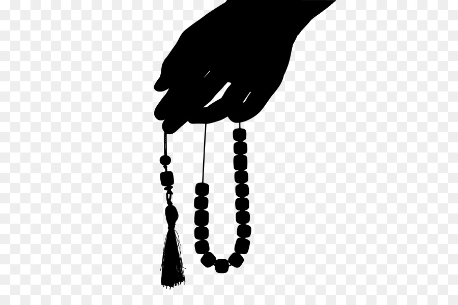Worry beads Prayer Beads Silhouette - Silhouette png download - 422*599 - Free Transparent Worry Beads png Download.