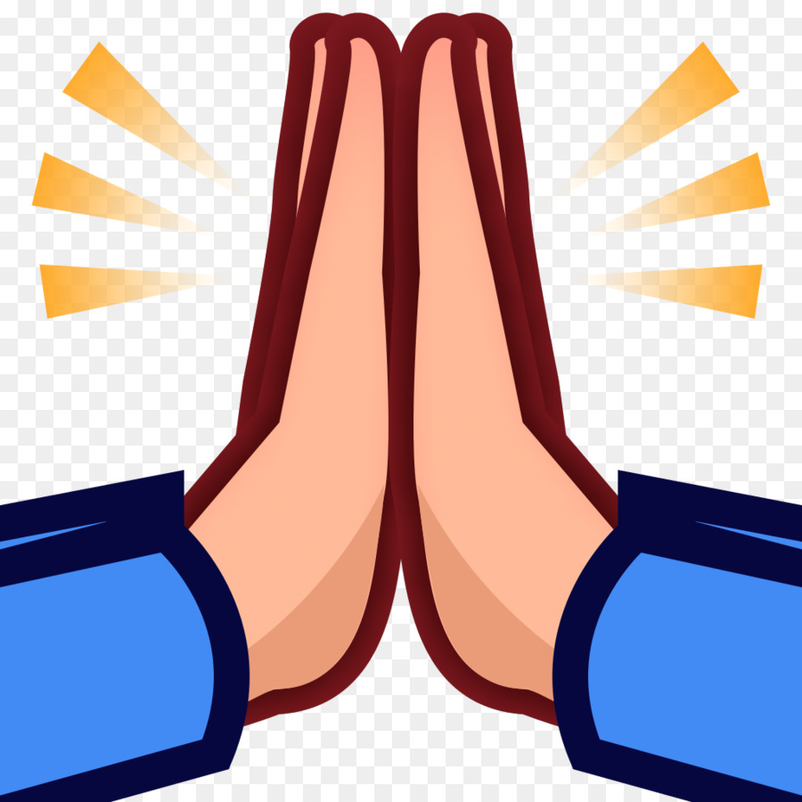 Emoji Praying Hands Prayer High five Emoticon - hand emoji png download - 1024*1024 - Free Transparent Emoji png Download.