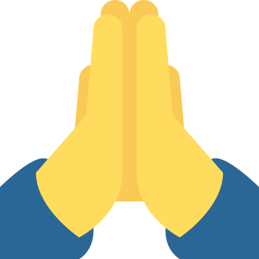 Praying Hands Thoughts and prayers Emoji Gesture - Emoji png download ...