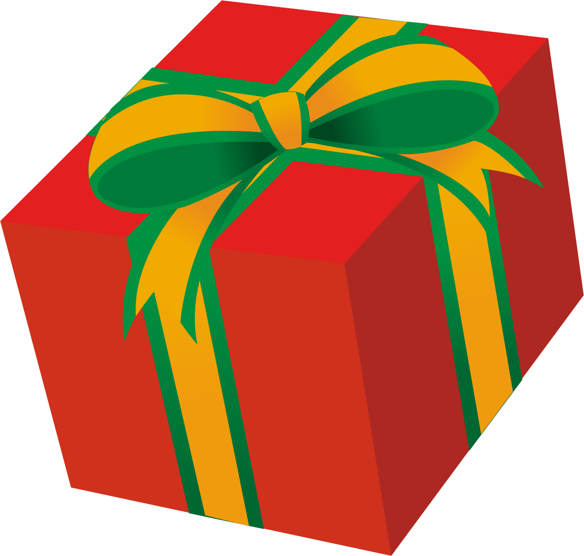 Red Present Box PNG Clipart.png - gift png download - 1160*1105 - Free ...