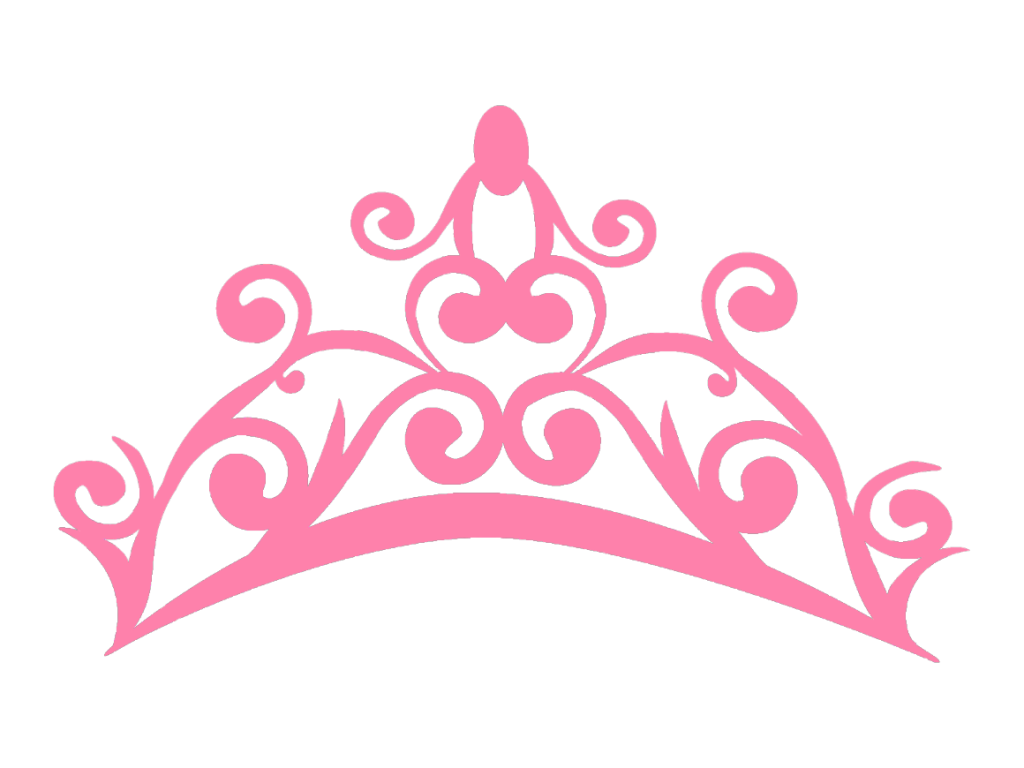 Pink Tilted Tiara And Number 24 Clip Art at  - vector