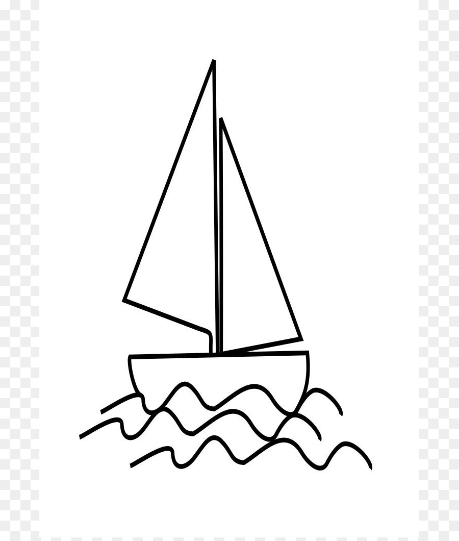 Sailboat Drawing Child Clip art - Flower Templates Printable png download - 745*1053 - Free Transparent Boat png Download.