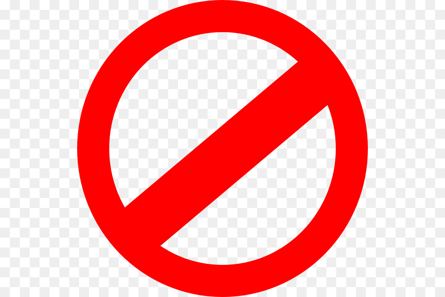 No symbol Sign Clip art - prohibited signs png download - 588*600 - Free Transparent No Symbol png Download.