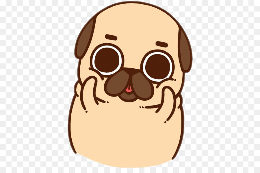 Doug the Pug Puppy Image Cuteness - puppy png download - 438*585 - Free Transparent Pug png Download.