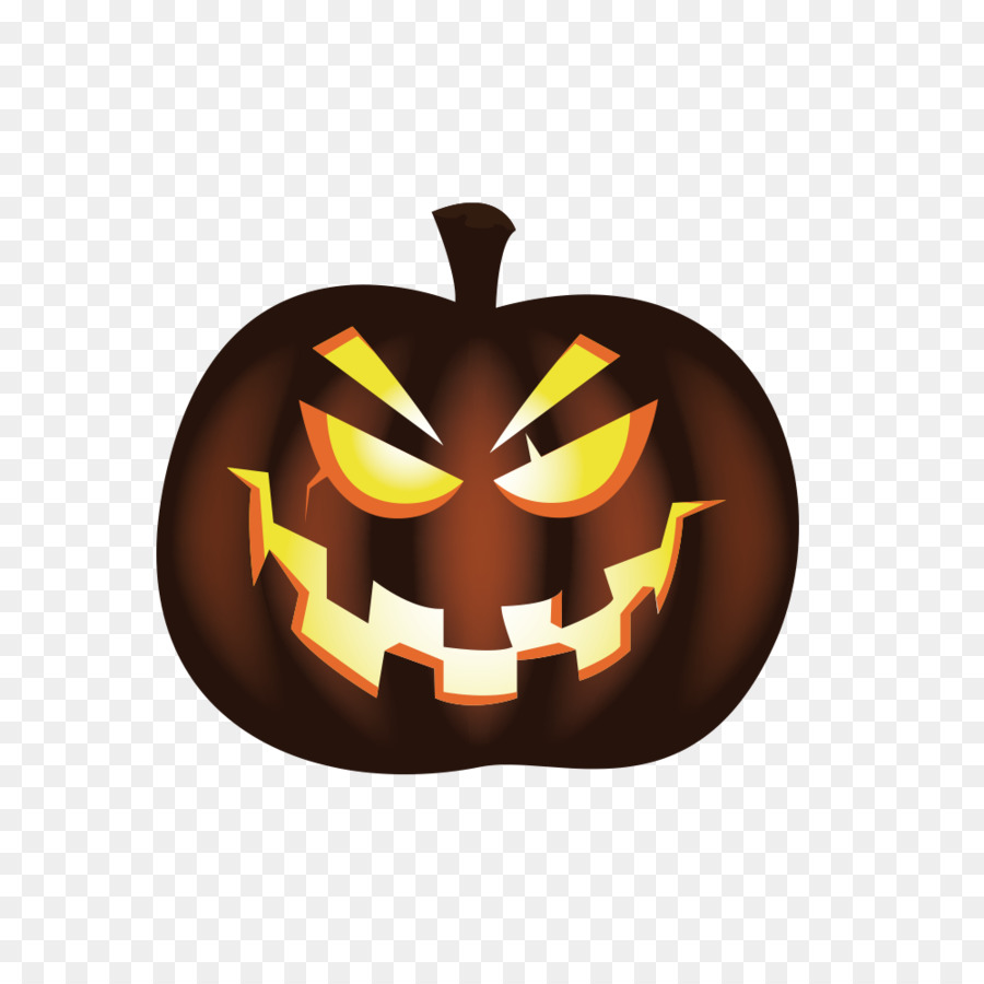 Jack-o-lantern Pumpkin Halloween - Horror Halloween Pumpkin vector material png download - 1000*1000 - Free Transparent Jackolantern png Download.