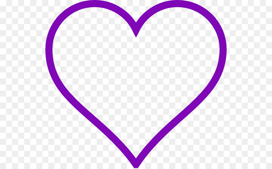 Heart Area Pattern - PURPLE HEART png download - 600*557 - Free Transparent Heart png Download.