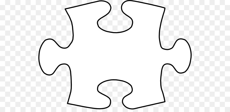 Jigsaw puzzle Tangram Template Clip art - Large Puzzle Piece Template png download - 600*430 - Free Transparent Jigsaw Puzzle png Download.