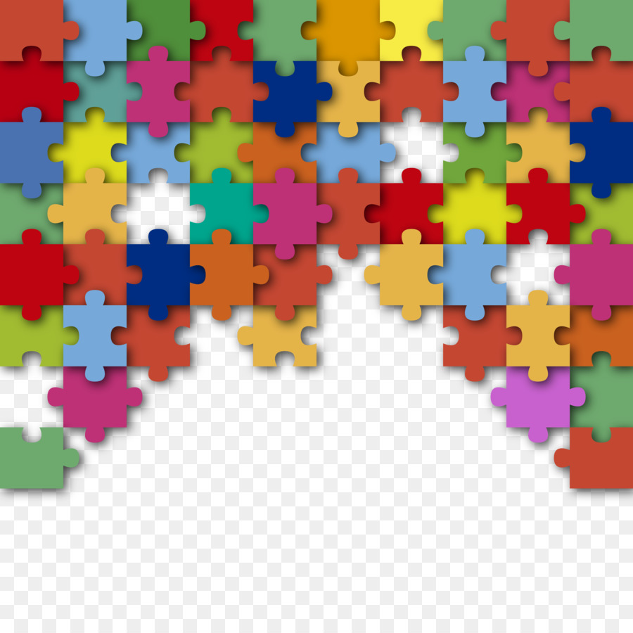 Jigsaw puzzle Color - Puzzle elements png download - 3333*3333 - Free Transparent Jigsaw Puzzle png Download.
