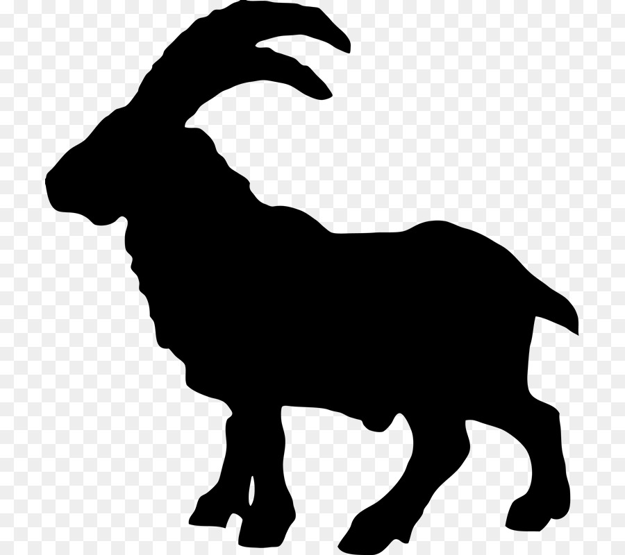 Goat Silhouette Sheep - goat png download - 769*800 - Free Transparent Goat png Download.