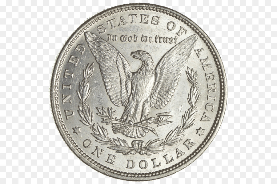 Quarter Silver Dollar coin Morgan dollar - silver png download - 600*600 - Free Transparent QUARTER png Download.