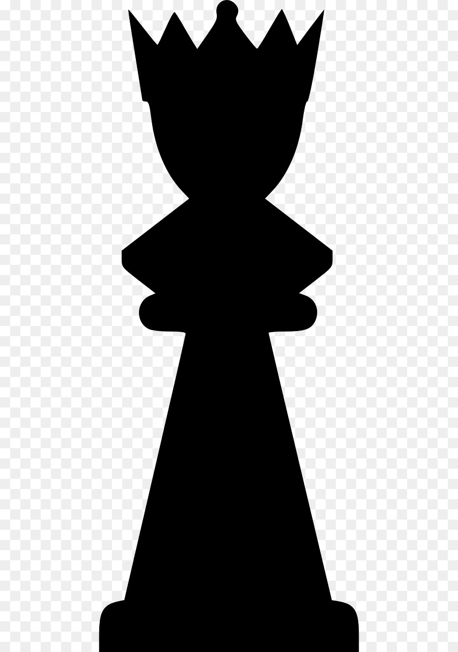 Chess piece Queen White and Black in chess Chessboard - chess png download - 640*1280 - Free Transparent Chess png Download.