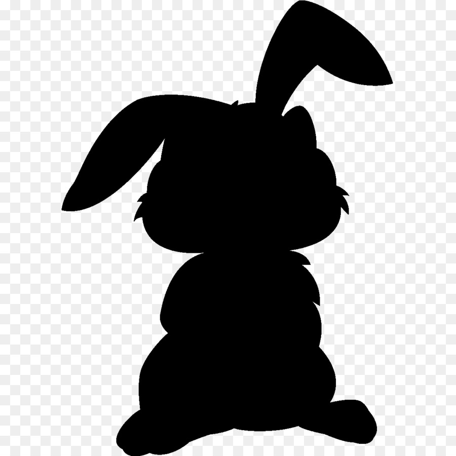 Rabbit Silhouette Sticker Blackboard Slate - rabbit png download - 1200*1200 - Free Transparent Rabbit png Download.
