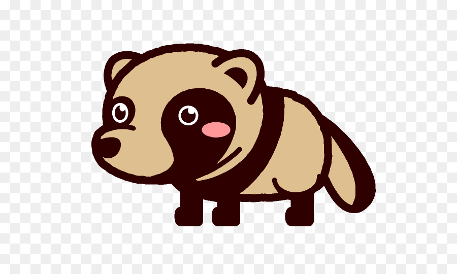 Raccoon dog Bear Canidae Clip art - animal zoo png download - 584*531 - Free Transparent Raccoon Dog png Download.