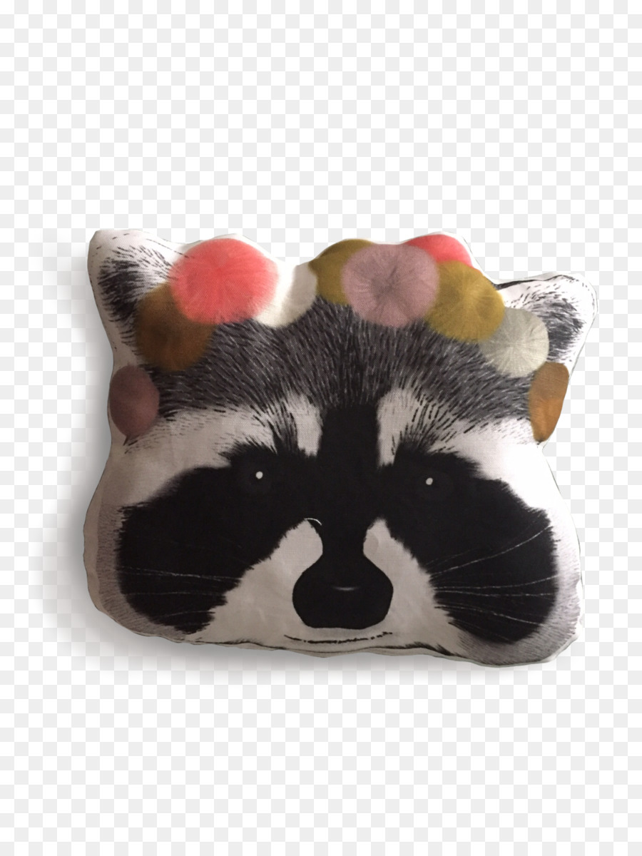 Raccoon Giant panda Cushion Whiskers Throw Pillows - raccoon png download - 1536*2048 - Free Transparent Raccoon png Download.