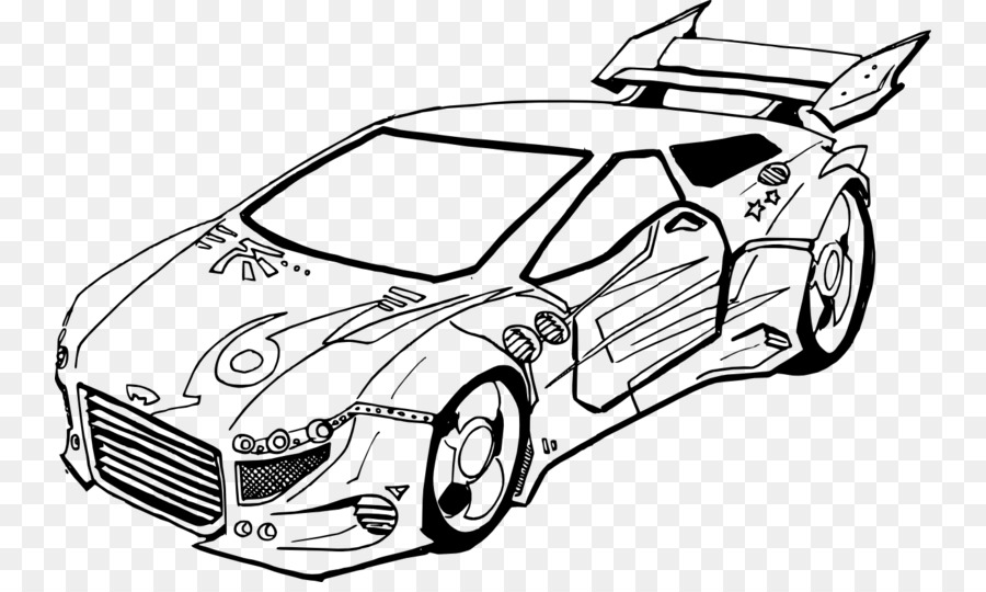 Car Drawing Lightning McQueen Auto racing Line art - race car png download - 800*531 - Free Transparent Car png Download.