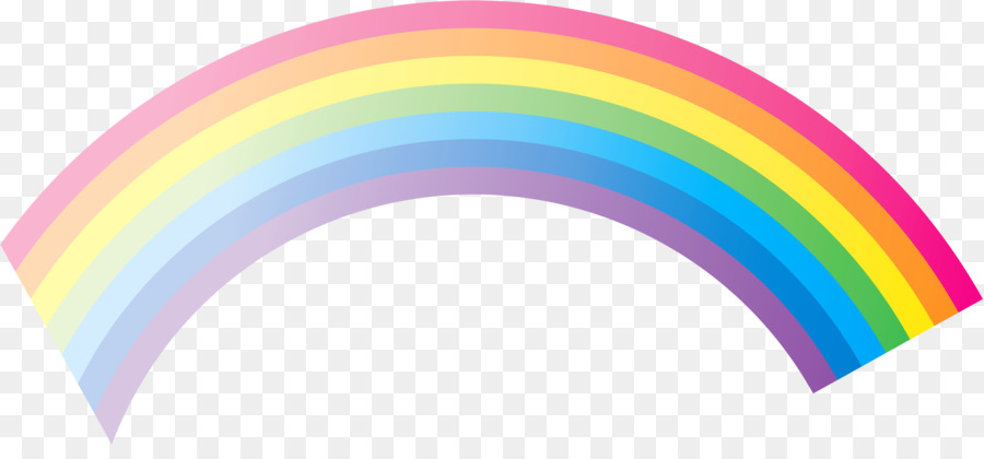 Rainbow Desktop Wallpaper Clip art - rainbow png download - 3500*1584 - Free Transparent Rainbow png Download.