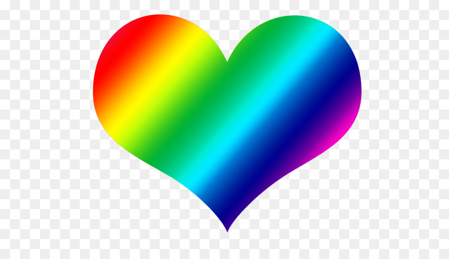 Rainbow Heart Arc - rainbow png download - 675*517 - Free Transparent Rainbow png Download.