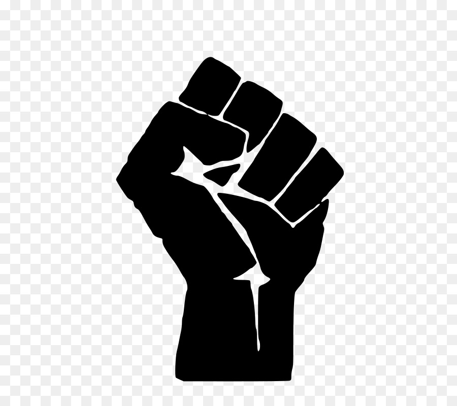 Black Power Raised fist Black Panther Party African American - fist and hand png download - 566*800 - Free Transparent Black Power png Download.
