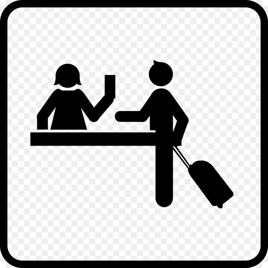 Receptionist Hotel Check-in Clip art - reception png download - 1920*1920 - Free Transparent Receptionist png Download.