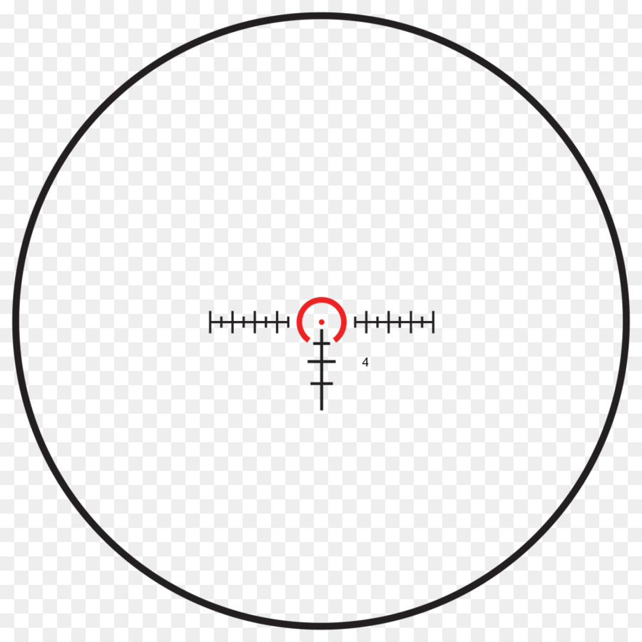 Red dot sight Reflector sight Optics Circle - scopes png download - 1200*1200 - Free Transparent  png Download.