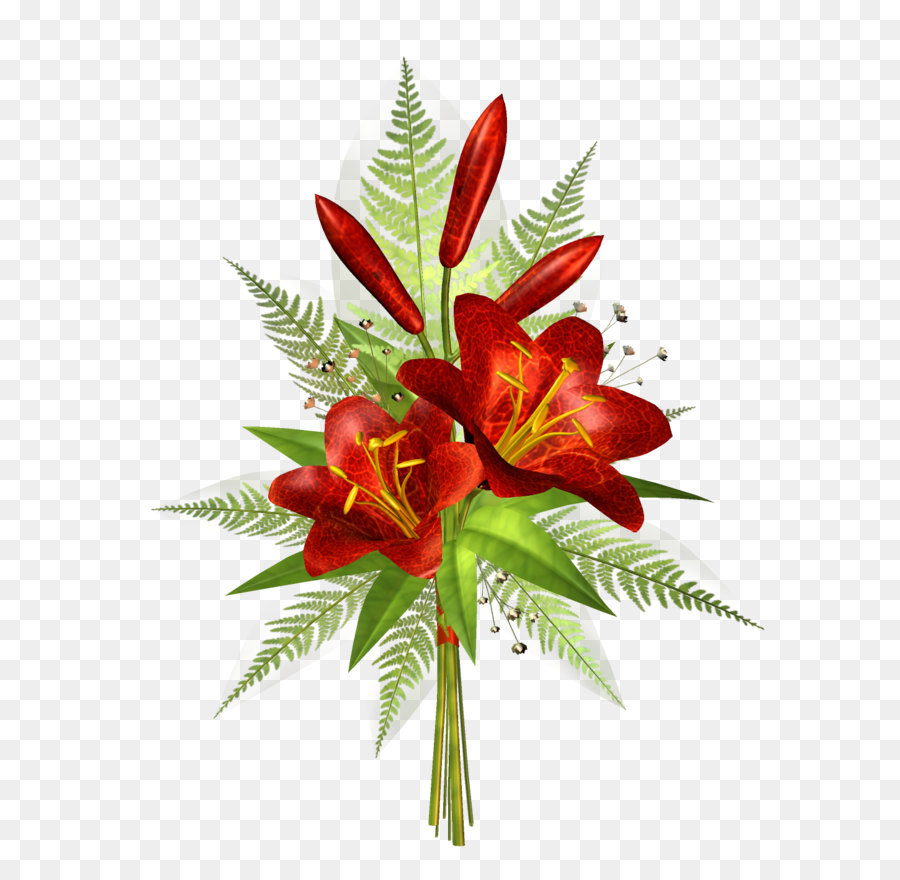 Flower Ornament Clip art - Red Flower Decoration Transparent Clipart png download - 1048*1399 - Free Transparent Flower png Download.