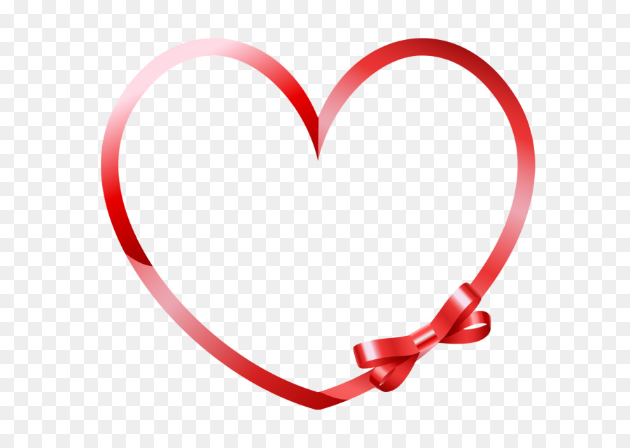 Red Heart Ribbon Color - heart png download - 640*640 - Free Transparent Red png Download.