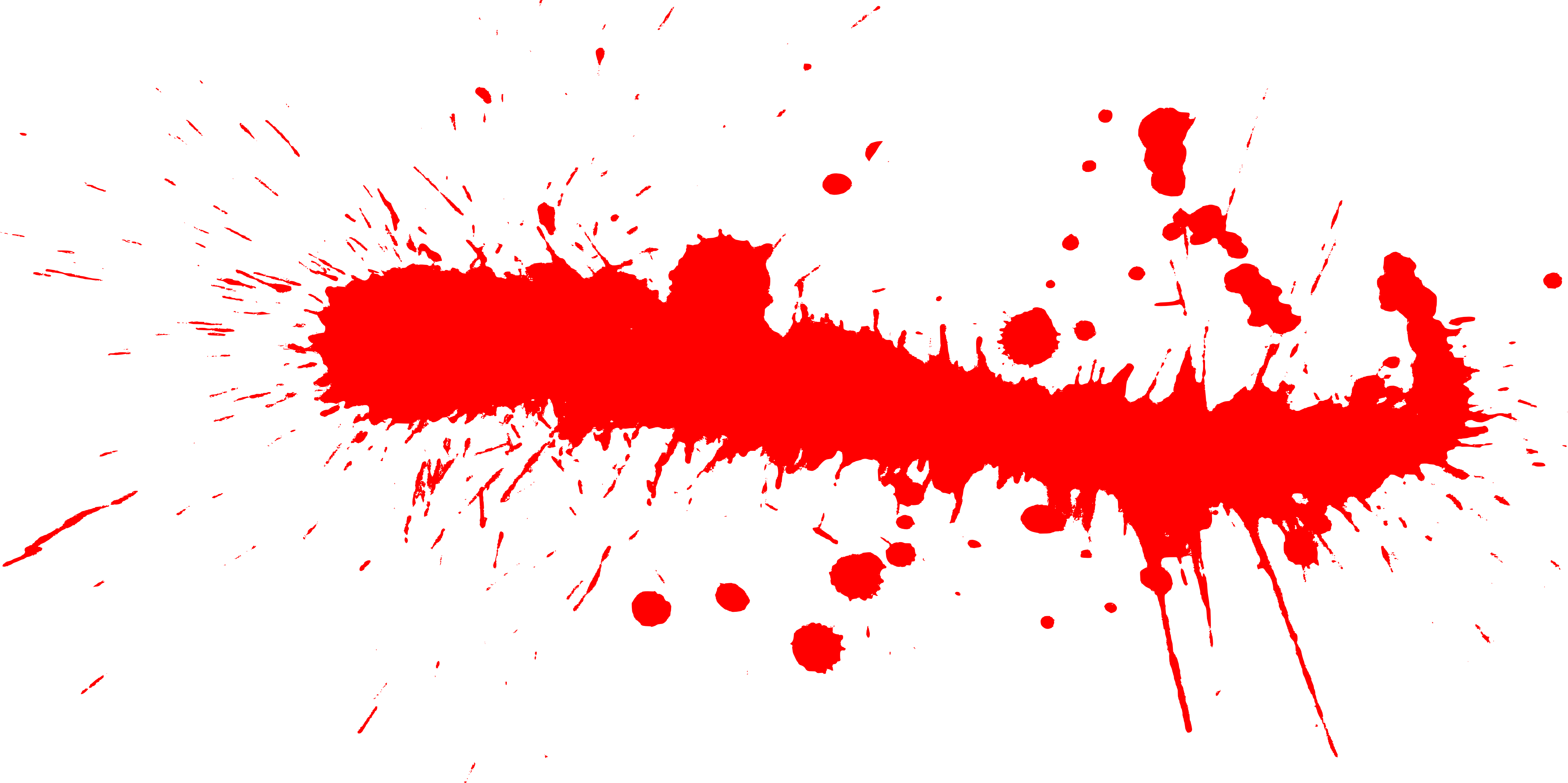 red paint splash png