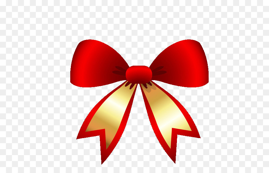 Red Ribbon - Red bow png download - 536*578 - Free Transparent Red png Download.