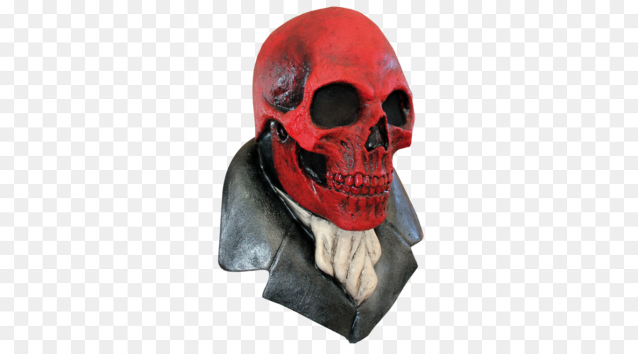 Red Skull Mask Costume Disguise - skull png download - 500*500 - Free Transparent Red Skull png Download.