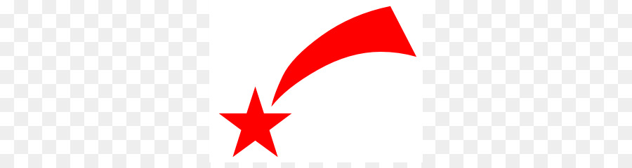Red Star Clip art - shooting star images free png download - 304*232 - Free Transparent Red png Download.