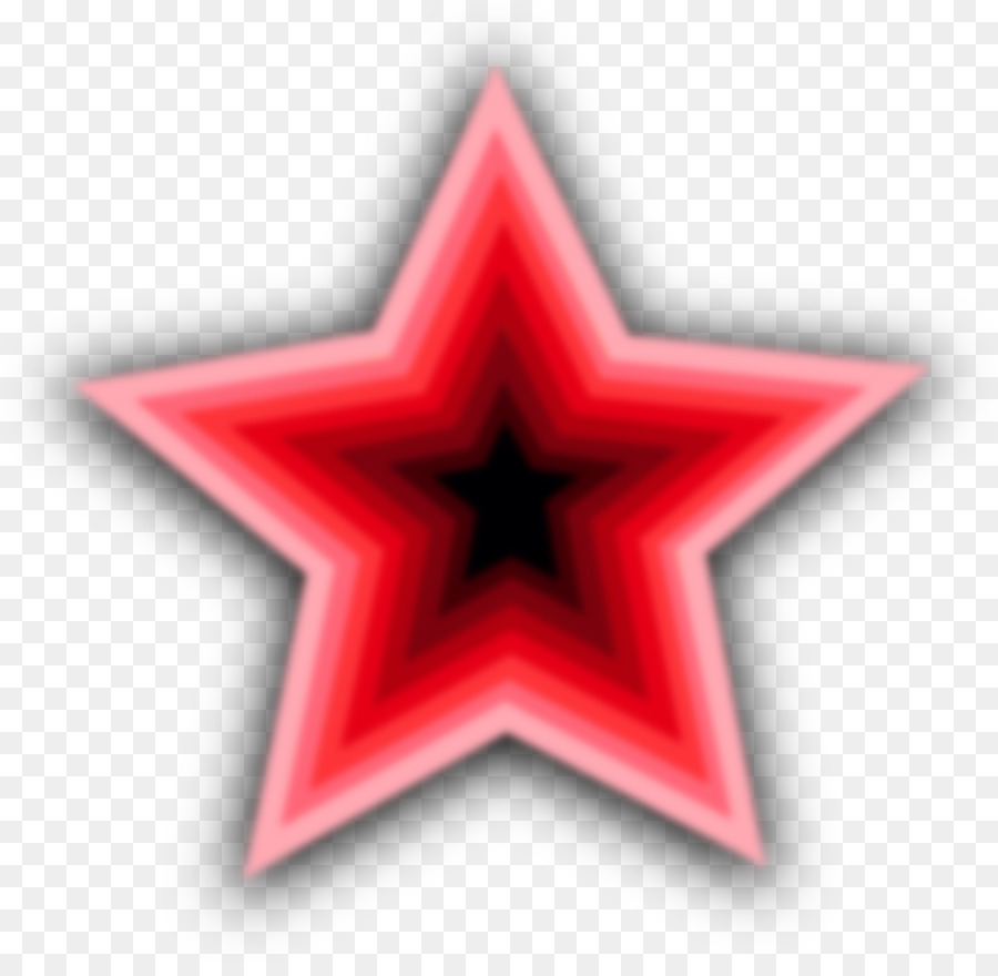 Red star Clip art - red star png download - 1920*1850 - Free Transparent Star png Download.