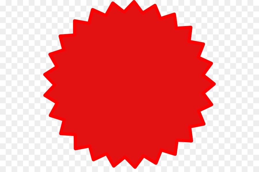 Starburst Clip art - red star png download - 600*589 - Free Transparent Starburst png Download.
