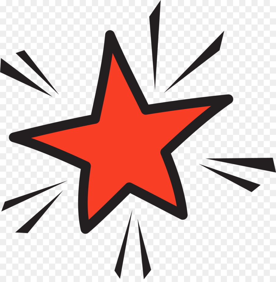 Red star Back in Time - Hand painted red star Pentagram png download - 1200*1214 - Free Transparent Star png Download.
