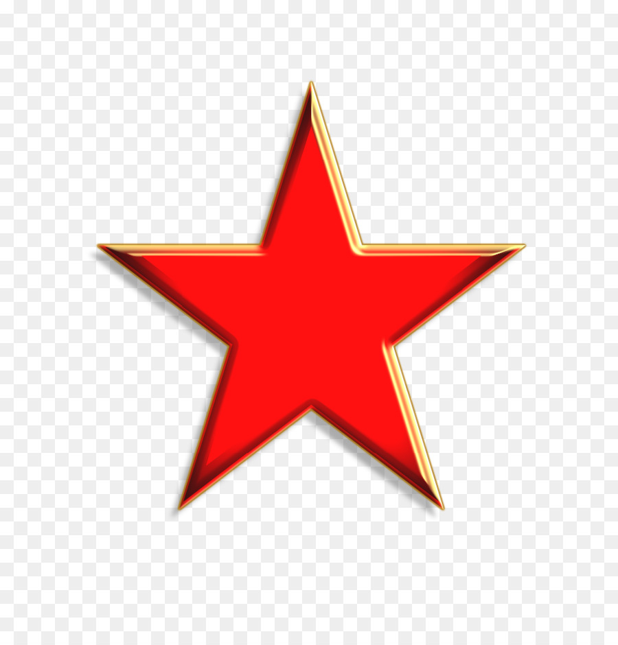 Red star Clip art - tube png download - 947*981 - Free Transparent Red Star png Download.