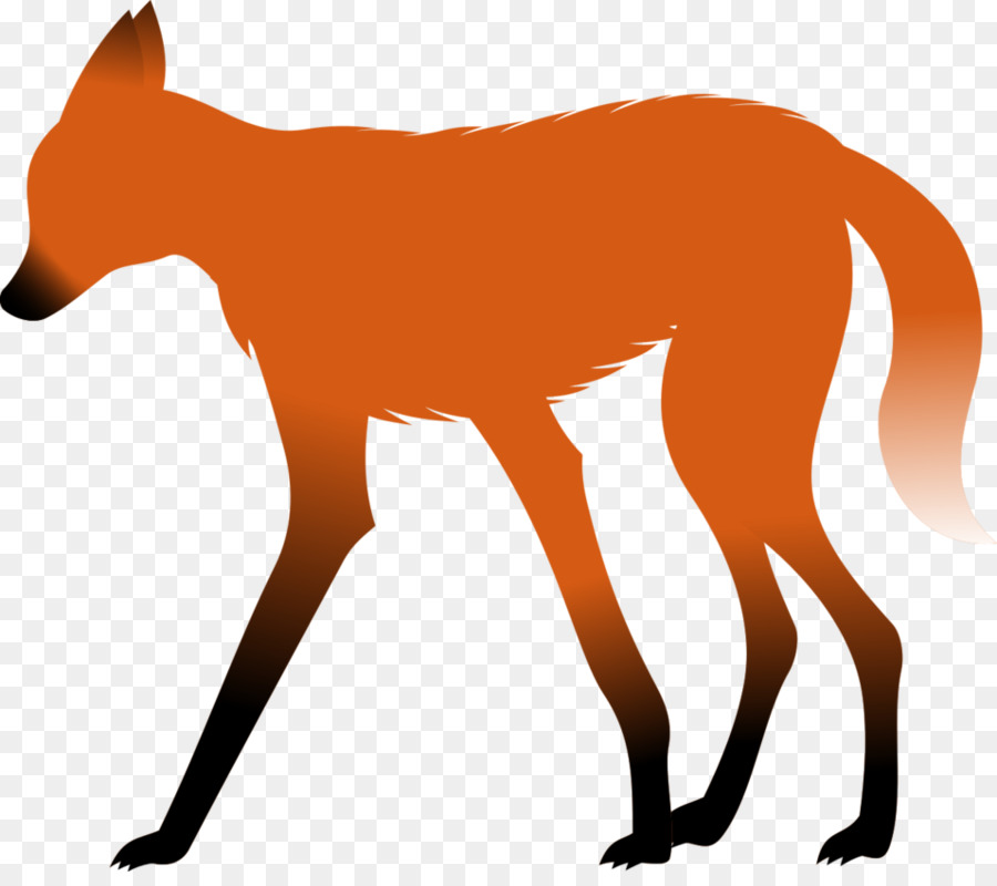 Red fox Maned wolf Animal Clip art - ??wolf png download - 956*836 - Free Transparent RED Fox png Download.