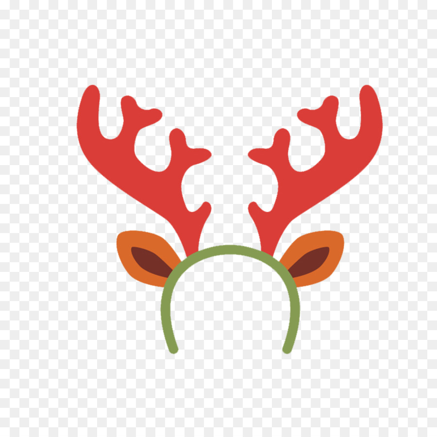 Rudolph Reindeer Moose Antler - Cartoon reindeer headband png download - 2362*2362 - Free Transparent Rudolph png Download.