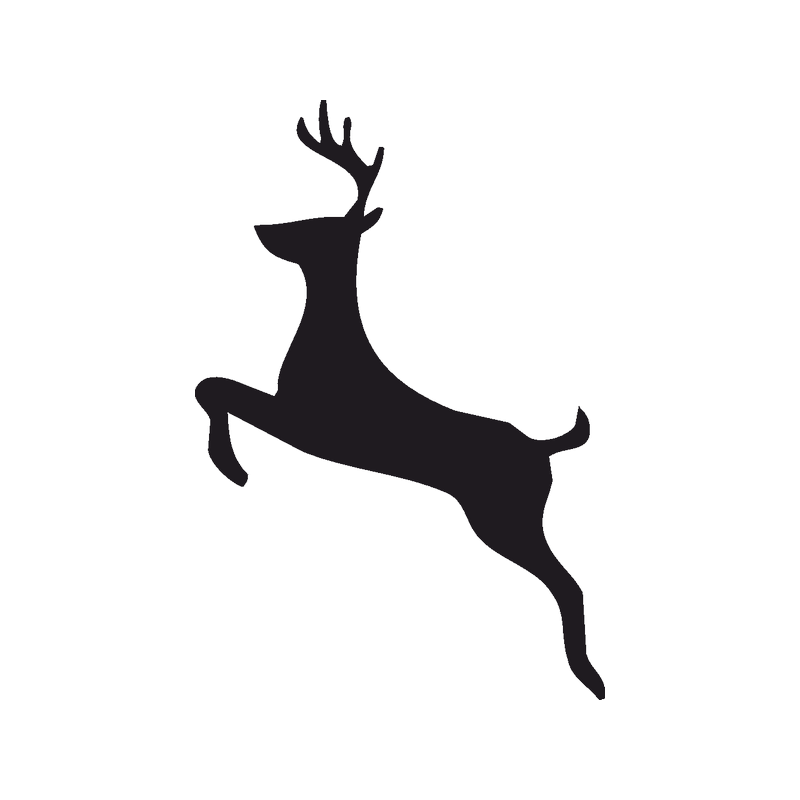 Reindeer Silhouette Clip art - Reindeer png download - 800*800 - Free ...