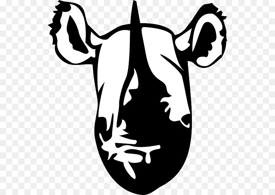 Black rhinoceros Silhouette Clip art - elk vector png download - 588*640 - Free Transparent Rhinoceros png Download.