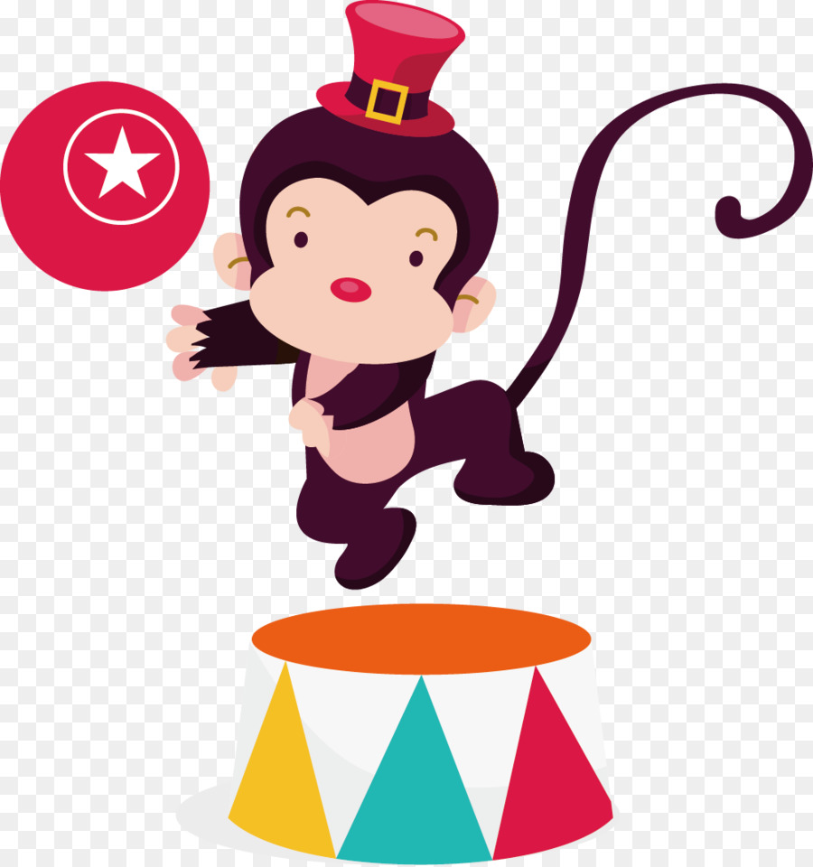 Circus Ringmaster Cartoon Clip art - monkey png download - 1001*1066 - Free Transparent Circus png Download.