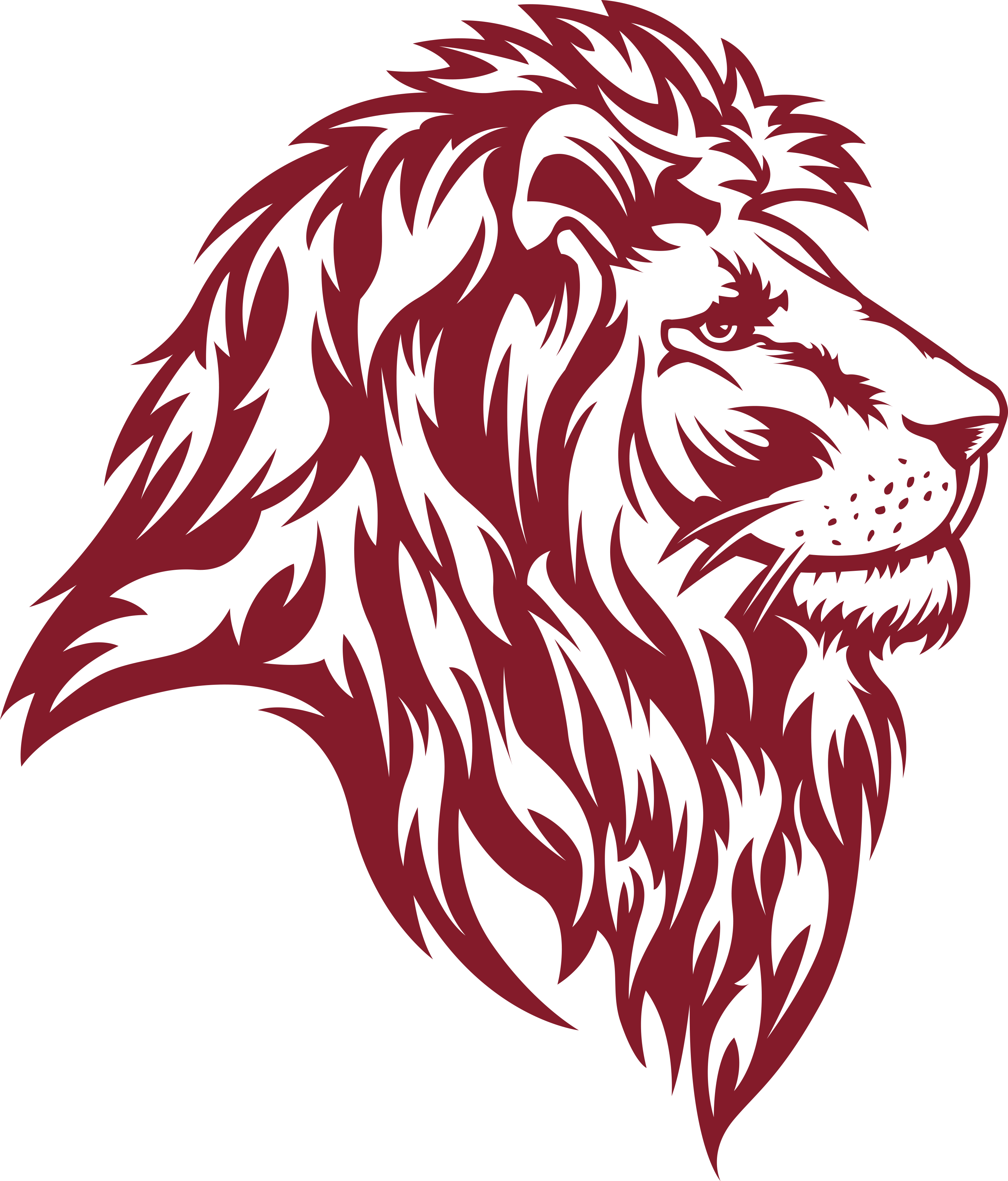 Kilsby Lion T-shirt Roar Logo - lion head png download - 3000*3515 ...