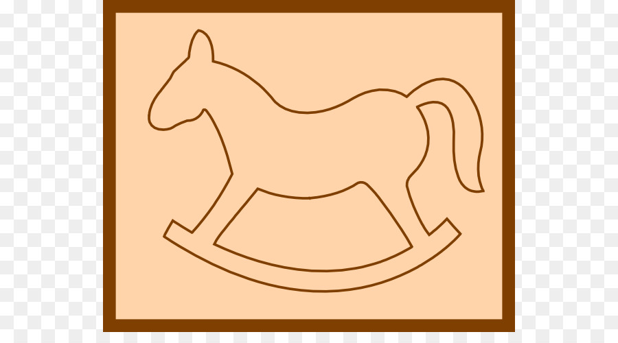 Mustang Rocking horse Pony Drawing Clip art - Rocking Horse Silhouette png download - 600*484 - Free Transparent Mustang png Download.