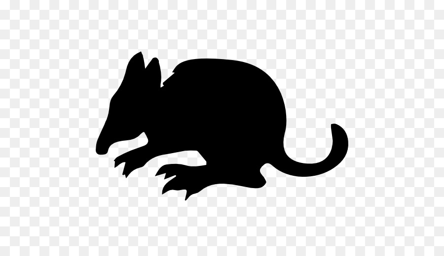 Mammal Silhouette Opossum - Silhouette png download - 512*512 - Free Transparent Mammal png Download.