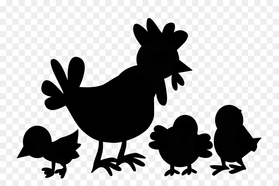Rooster Chicken Clip art Fauna Silhouette -  png download - 800*600 - Free Transparent Rooster png Download.