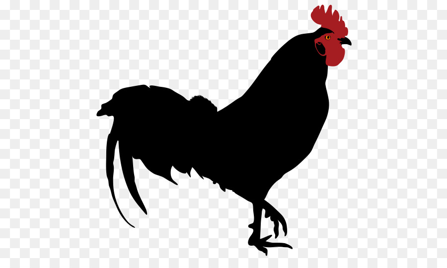 Rooster Silhouette Drawing Clip art - Silhouette png download - 535*521 - Free Transparent Rooster png Download.