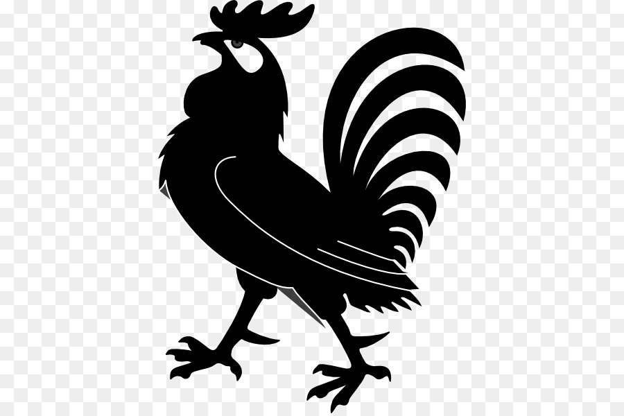 Chicken Rooster Clip art Portable Network Graphics Image - cockerel frame png download - 444*596 - Free Transparent Chicken png Download.