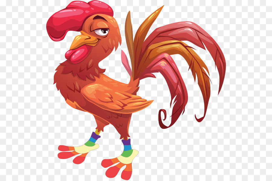 Rooster Illustration Chicken Vector graphics Image - chicken png download - 600*600 - Free Transparent Rooster png Download.