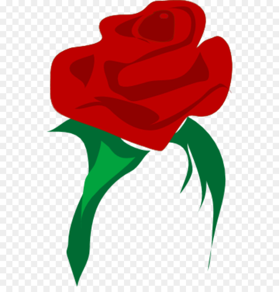Rose Flower Red Clip art - Red Rose Clipart png download - 600*923 - Free Transparent Rose png Download.