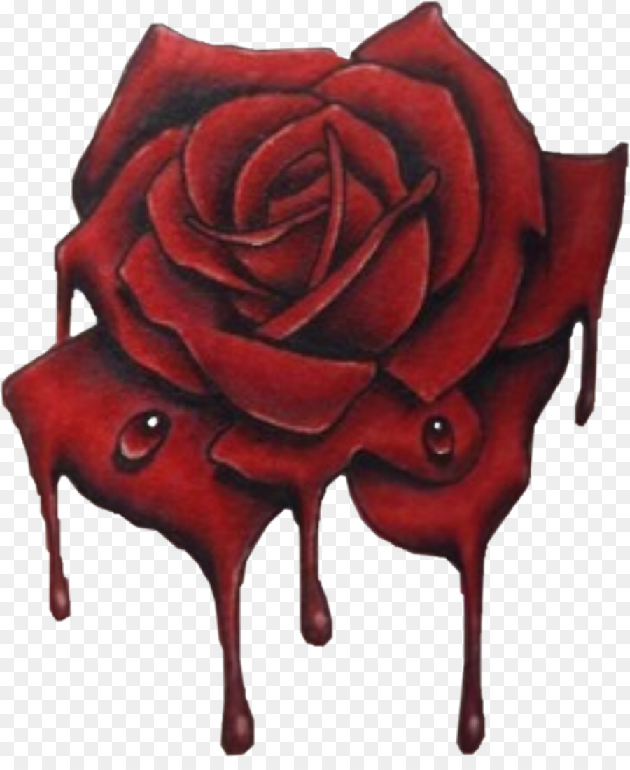 Garden roses Tattoo Blood Red - rose png download - 923*1109 - Free Transparent Garden Roses png Download.