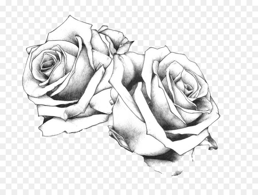free stencil tattoos 17  Roses drawing, Rose tattoo stencil, Rose