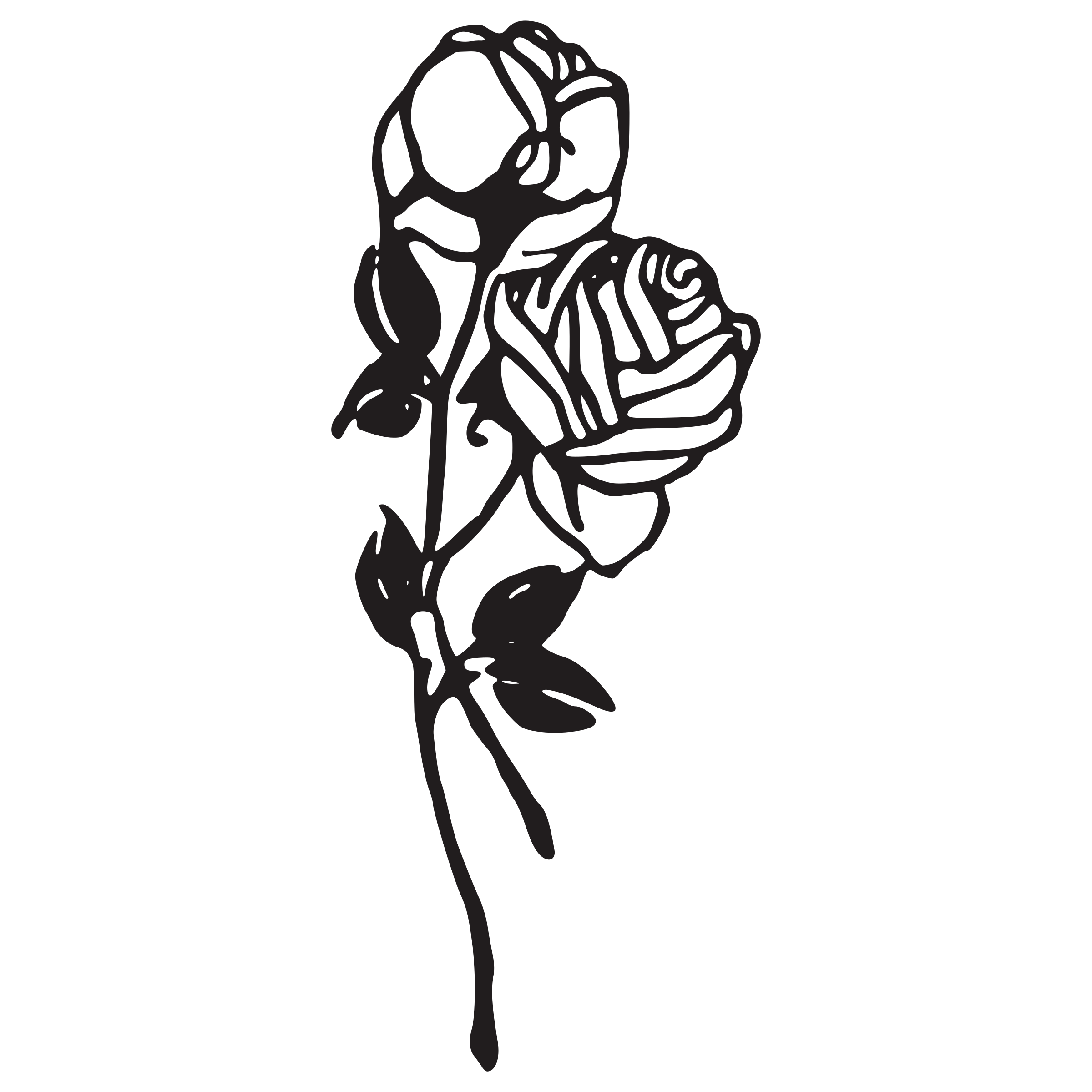 Free: Download Rose Tattoo Transparent - Rose Tattoo Png - nohat.cc